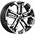 Диски K&K КР015 7.5x19 5*108 ET36 DIA65.1 Алмаз черный Литой