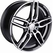 Диски Powcan BK5434 7.5x17 5*112 ET45 DIA66.6 GMF Литой