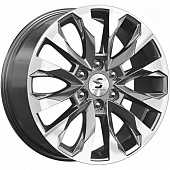 Диски Скад KP007 8x20 6*139.7 ET42 DIA75.1 Diamond gloss graphite Литой