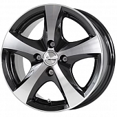 Диски Скад Уран-2 5.5x14 5*100 ET35 DIA57.1 Алмаз Литой