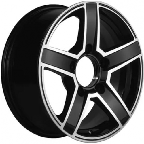 Диски Khomen KHW 1614 6.5x16 5*139.7 ET35 DIA98.5 Black-FP Литой