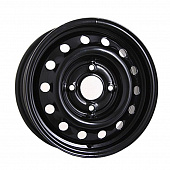 Диски Trebl 64J45H 6x15 5*114.3 ET45 DIA67.1 Black Штампованный