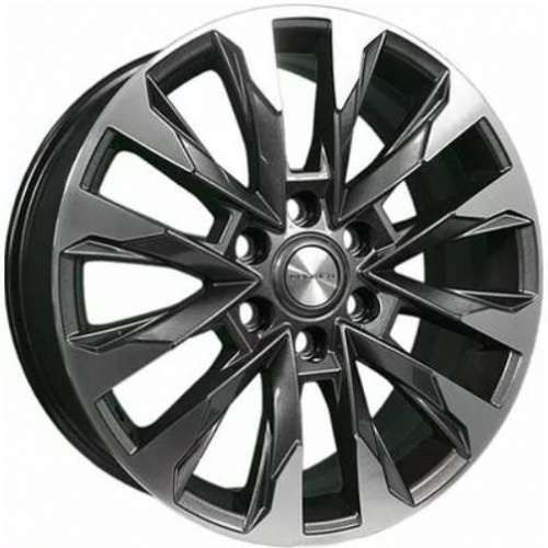 Диски Khomen KHW 2010 8x20 6*139.7 ET60 DIA95.1 Gray-FP Литой