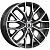 Диски K&K Лилиом 6x16 4*100 ET37 DIA60.1 Алмаз черный Литой