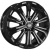 Диски Khomen KHW 1610 6.5x16 5*108 ET50 DIA63.3 Black Литой