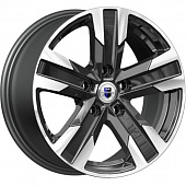 Диски K&K Висмут 7x16 5*105 ET38 DIA56.6 Алмаз черный Литой