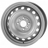 Диски Magnetto 14013 5.5x14 4*100 ET49 DIA56.6 Silver Штампованный