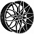 Диски Khomen KHW 1813 7x18 5*114.3 ET40 DIA66.1 Black-FP Литой