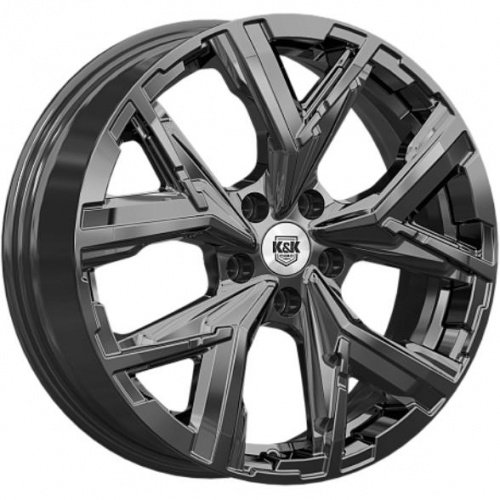 K&K Айона 6.5x18 5*108 ET52 DIA60.1 Дарк платинум Литой