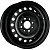 Диски Trebl 53A36C 5.5x14 4*100 ET36 DIA60.1 Black Штампованный