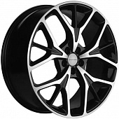 Диски Khomen KHW 2012 8x20 5*114.3 ET40 DIA66.6 Black-FP Литой