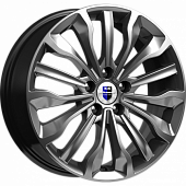 Диски K&K Атакама 6.5x17 5*100 ET48 DIA56.1 Дарк платинум Литой