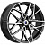 Диски K&K Вудроф 7x18 5*108 ET52 DIA60.1 Алмаз черный Литой