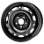 Диски Magnetto 15007 6x15 5*100 ET38 DIA57.1 Black Штампованный