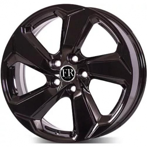 Диски Replica FR TY493 7x18 5*114.3 ET35 DIA60.1 Black Литой