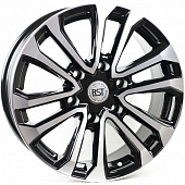 Диски RST R117 7.5x17 6*139.7 ET25 DIA106.1 BKFP Литой