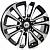Диски RST R117 7.5x17 6*139.7 ET25 DIA106.1 BKFP Литой