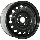 Диски Trebl 8030T 6x15 5*100 ET55 DIA56.1 Black Штампованный
