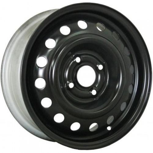 Диски Trebl 8030T 6x15 5*100 ET55 DIA56.1 Black Штампованный