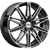 Диски iFree Виар 6.5x17 5*110 ET35 DIA65.1 Блэк Джек Литой