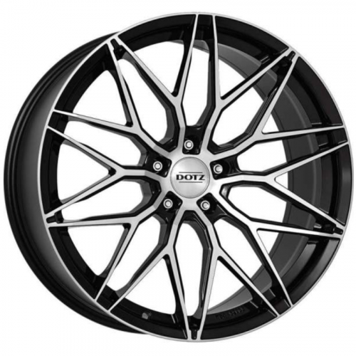 Диски Dotz Suzuka dark 8x18 5*108 ET45 DIA70.1 BFP Литой