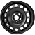 Диски Magnetto 16019 6x16 4*100 ET37 DIA60.1 Black Штампованный