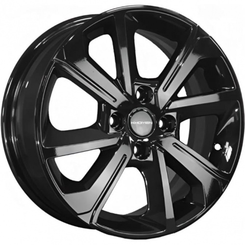 Диски Khomen KHW 1501 6x15 4*100 ET46 DIA54.1 Black Литой