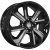 Диски Khomen KHW 1501 6x15 4*100 ET46 DIA54.1 Black Литой