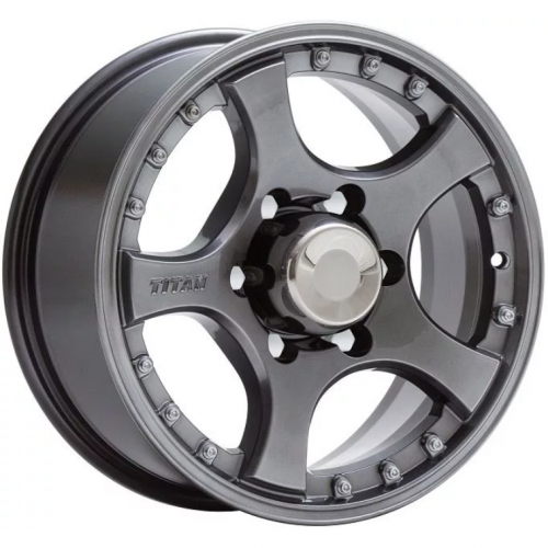 Диски Скад Титан 7x16 5*139.7 ET20 DIA109.7 Графит Литой