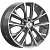 Диски K&K КР012 7x18 5*114.3 ET45 DIA60.1 Diamond gloss graphite Литой