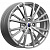 Диски K&K Меандр 6x15 4*100 ET40 DIA60.1 Дарк платинум Литой