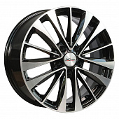Диски X'trike X-126 7x17 5*100 ET45 DIA67.1 BKFP Литой