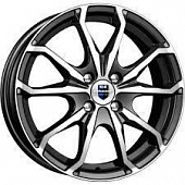 Диски K&K Brent 6x16 4*108 ET47.5 DIA63.3 Алмаз черный Литой