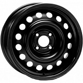 Диски Trebl 8125 6x15 4*114.3 ET46 DIA67.1 Black Штампованный