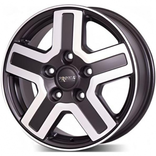 Диски Proma Bus 6.5x16 5*118 ET68 DIA71.1 Алмаз матовый Литой