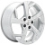 Диски Khomen KHW 1712 7x17 5*114.3 ET39 DIA60.1 F-Silver Литой