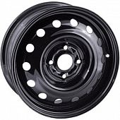 Диски Trebl X40032 6x16 4*100 ET36 DIA60.1 Black Штампованный