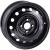 Диски Trebl X40032 6x16 4*100 ET36 DIA60.1 Black Штампованный