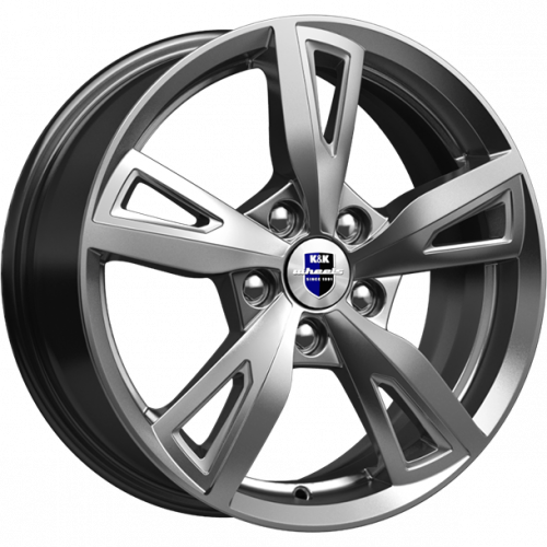 Диски K&K Фишт 6.5x16 5*114.3 ET50 DIA66.1 Дарк платинум Литой