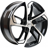 Диски RST R037 7x17 5*108 ET40 DIA54.1 BKFP Литой