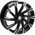Диски Khomen KHW 1901 7.5x19 5*108 ET46 DIA63.3 Black-FP Литой