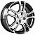 Диски X'trike X-105 6x15 4*114.3 ET40 DIA66.1 BKFP Литой