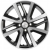 Диски Khomen KHW 1609 6x16 4*100 ET50 DIA60.1 Black-FP Литой
