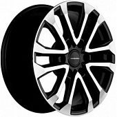 Диски Khomen KHW 1805 7.5x18 6*139.7 ET36 DIA100.1 Black-FP Литой