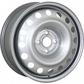 Диски Trebl X40048 6.5x16 4*100 ET40 DIA60.1 Silver Штампованный