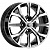 Диски K&K КС945 6x15 4*100 ET50 DIA60.1 Алмаз черный Литой