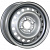 Диски Trebl 4375 5x13 4*100 ET46 DIA54.1 Silver Штампованный