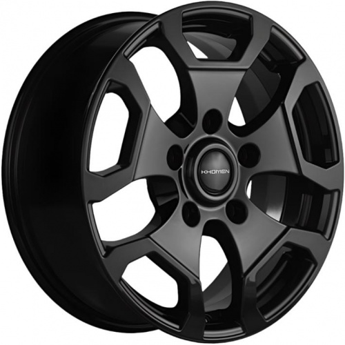 Диски Khomen KHW 1725 6.5x17 5*139.7 ET35 DIA98.5 Black Литой