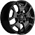 Диски Khomen KHW 1725 6.5x17 5*139.7 ET35 DIA98.5 Black Литой