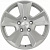 Диски Khomen KHW 1601 6.5x16 5*114.3 ET50 DIA66.1 Silver Литой